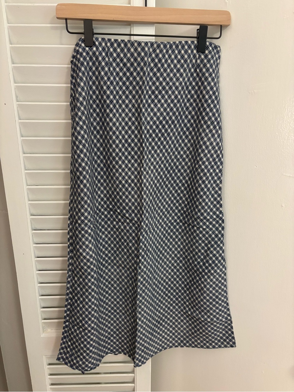 Madewell patterned midi skirt